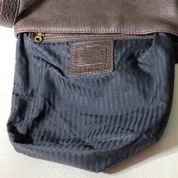 Vintage Coach Sonoma Bucket Natural Grain in Chocolate purse - Picture 13 of 16